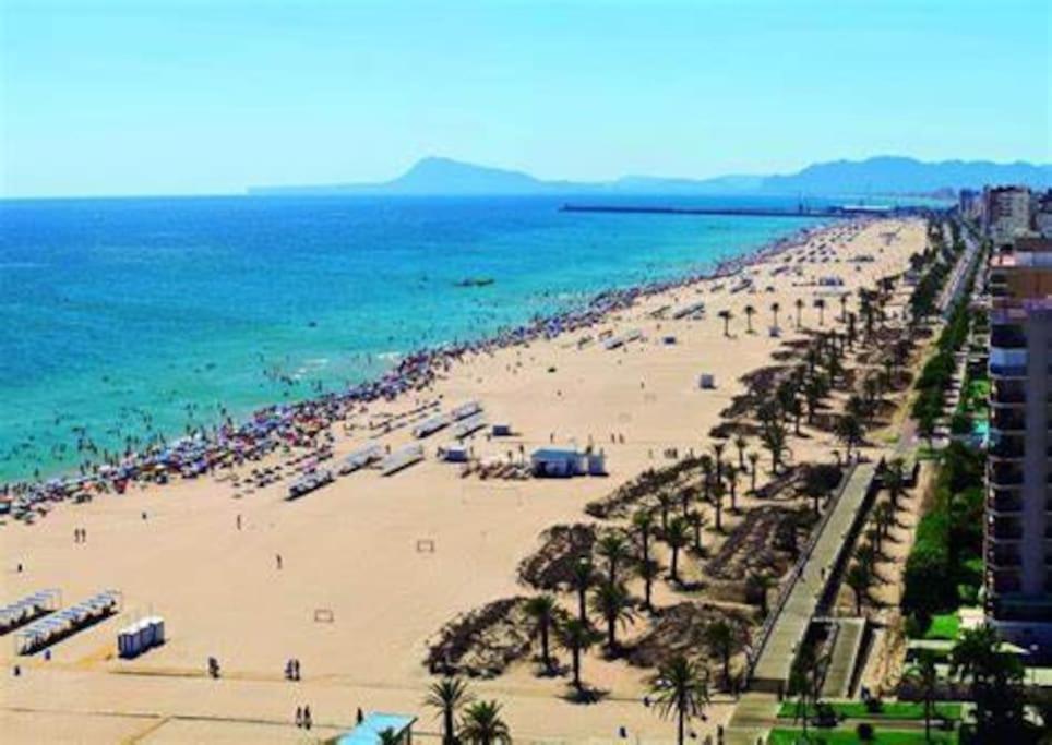 Piso Vintage Centro Gandia Leilighet Eksteriør bilde